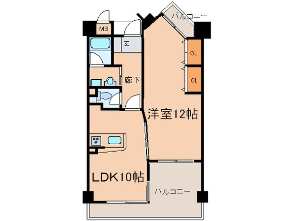 ピュアライフ砂津ビルの物件間取画像